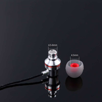Embouts d'écouteurs en silicone de haute qualité, type intra-auriculaire, tailles L/M/S, pour écouteurs