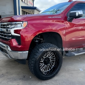 Rines de Aluminio de 20 y 22 Pulgadas para Chevy GMC F150 F250 F350 Wrangler Pickup SUV, 5X127 5X139.7 6X135 6X139.7 8X170 - Product Image 6