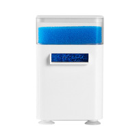 Filtre de bassin pour poissons, cartouche de purification, pompe à eau, pompe d'aération de type cascade, emballage en boîte plastique, économie d'énergie