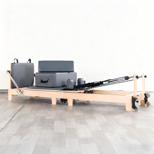 Cama de <span class=keywords><strong>Pilates</strong></span> Plegable de Madera y Aleación de Aluminio para Entrenamiento de Core, Máquina de <span class=keywords><strong>Pilates</strong></span> al por Mayor - Product Image 6