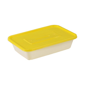 Food Grade PP Square Takeout Box <b>Microwave</b> Safe Refrigerated Disposable Lunch Box 035 - Product Image 4
