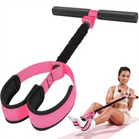 Banda de Resistencia para Pedales Mejorada y Duradera, Tubos de Látex Engrosados, Tela de Espuma Suave, Aplicación Universal para Abdomen, Cintura y Brazos