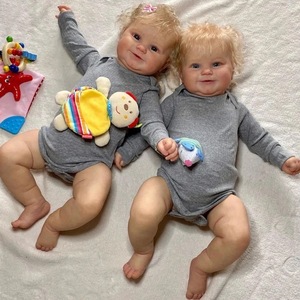Poupée Bébé Reborn en PVC en Gros 2024, 20 pouces/50 cm, Réaliste en Silicone, Poupées Bébé Souples, Jouet Cadeau Réaliste - Product Image 2