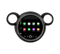 Lecteur DVD de voiture Android 9 pouces pour BMW Mini Cooper R56 R60 2007 - 2014 Navigation GPS Carplay sans fil Radio de voiture stéréo 4G Wifi