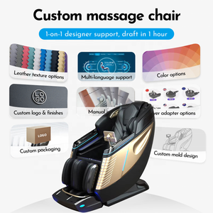 Silla <span class=keywords><strong>de</strong></span> Masaje Corporal Completo <span class=keywords><strong>de</strong></span> Gravedad Cero con Calefacción, Escaneo Corporal por Voz 3D Deluxe, Tecnología Inteligente SL Track, Directo <span class=keywords><strong>de</strong></span> Fábrica 2026 - Product Image 6