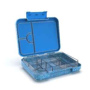 Student Lunch Box PP Plastic Rectangle Detachable Double Locking Microwave Safe For School Kids - Product Image 2