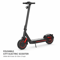 Trottinette électrique pliable populaire pour la ville, moteur stable, batterie durable, double frein électronique, pour usage quotidien en ville par les adultes