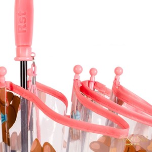 Paraguas Transparente Infantil con Dibujos Animados, Diseño Recto de Plástico, para Jardín de Infancia, con Graffiti, Bonito y Fresco, con Diseño de Muñeca, Novedad 2023 - Product Image 6