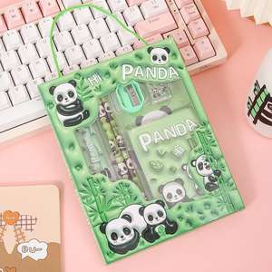 Set de Papelería <span class=keywords><strong>al</strong></span> <span class=keywords><strong>Por</strong></span> <span class=keywords><strong>Mayor</strong></span> para la Vuelta <span class=keywords><strong>al</strong></span> Cole con Dibujos Animados Bonitos, Papelería Portátil para Regalo de Niños de Primaria - Product Image 5