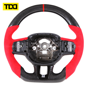 Volant en fibre de carbone véritable TDD compatible avec Volvo XC60 XC90 XC40 S60 S90 XC70 S60 S80 S90 - Product Image 2