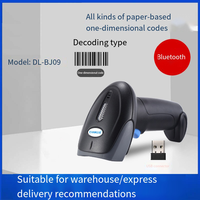 Scanner de codes-barres USB filaire pour entrepôt supermarché POS Logistics-Scanner à main 1D haute vitesse en stock Garantie 1 an