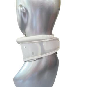 Collier cervical en PVC médical souple avec support du <span class=keywords><strong>menton</strong></span> Collier de traction cervicale réglable Collier cervical rigide - Product Image 3