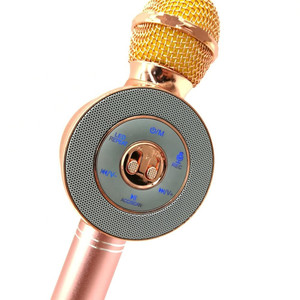 Nueva llegada fiesta Karaoke micrófono inalámbrico de mano BT WS668 con micrófono BT micrófono altavoz soporte TF/USB/ MP3 - Product Image 2