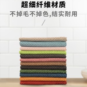 Cross-border corn kernel household <b>cleaning</b> <b>cloth</b>, multi-functional <b>microfiber</b> <b>cloth</b>, thickened household daily absorbent - Product Image 4