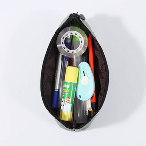 FOSKA pratico <span class=keywords><strong>astuccio</strong></span> 21*3.5*8cm Design con apertura completa di alta qualità materiale tela con chiusura a Zip borsa per il trucco con spazio spazioso - Product Image 4