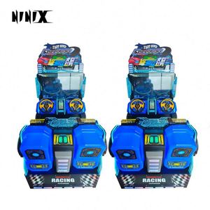 Simulateur de conduite de voiture de course pour enfants, machine de jeu d'arcade automobile, jeux à monnayeur - Product Image 2