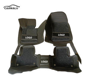 Tapis de sol de voiture <span class=keywords><strong>3</strong></span> pièces en cuir EVA de luxe, antidérapants, imperméables 7D 5D, toutes saisons, sur mesure 2026 - Product Image 3