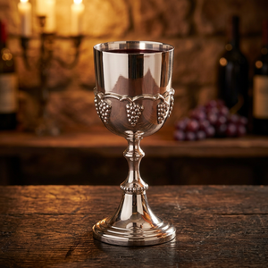 Gobelet en laiton plaqué argent - Product Image 4