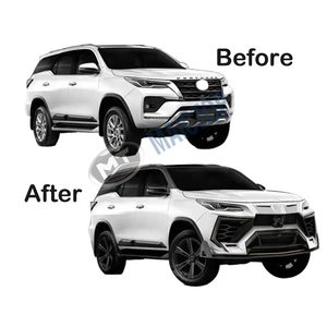 MAICTOP – kit de carrosserie de pare-chocs avant et arrière pour Fortuner 2016-2021, mise à niveau vers le Style <span class=keywords><strong>Lamborghini</strong></span> - Product Image 3