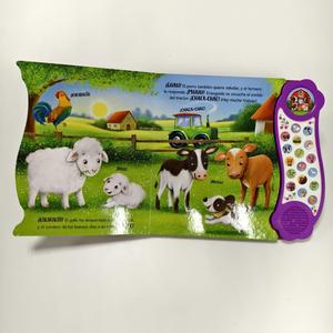 Pulsante canzone del libro personalizzato per bambini con <span class=keywords><strong>voce</strong></span> animale - Product Image 4