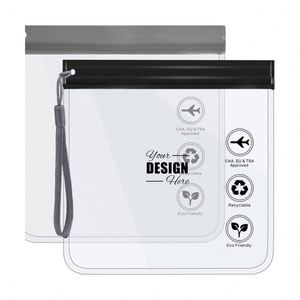 TSA Approved Clear Quart-Size Leakproof & Waterproof Toiletry <b>Bag</b> Novelty Travel Organizer for Liquids Promotional <b>Gift</b> - Product Image 1