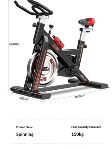 Bicicleta de Ejercicio Magnética Inteligente con Resistencia, Silenciosa, para Ciclismo en Interiores, con Asiento Ajustable, Soporte para iPad y Pedales Antideslizantes para el Hogar - Product Image 4