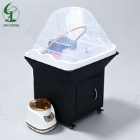 Bac à shampoing mobile JINCHENG pour salon de beauté, lavabo de spa pour la tête avec réservoir d'eau, amovible et portable