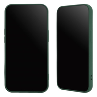 Étui de téléphone antichoc de haute qualité, coque en TPU noir avec doublure en flanelle, étui pour téléphones portables, coque Candy pour iPhone 18
