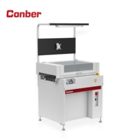 Convoyeur de rejet de cartes PCB SMT contrôlé par PLC Conber avec moteur et système ESD sécurisé, personnalisable pour la vente en gros