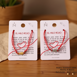 Bracciale a spina di pesce in acciaio inossidabile Pulsera Hecho A Mano 12 pezzi Ref45250 - Product Image 3