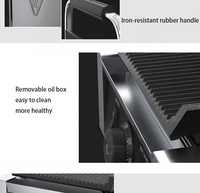 Grill électrique professionnel commercial en acier inoxydable pour restaurant de Guangzhou