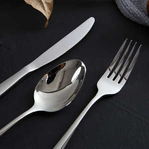 Coutellerie Écologique d'<span class=keywords><strong>Argenterie</strong></span> Réglée Par <span class=keywords><strong>Argenterie</strong></span> Faite Sur Commande d'Acier Inoxydable De Restaurant - Product Image 3