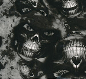 <span class=keywords><strong>Film</strong></span> hydrographique - Impression par transfert d'eau - Hydro dipping - Crânes de vampires - Product Image 4