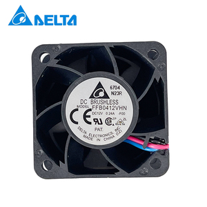 เดลต้า FFB0412SHN-F00 4028 12VDC 0.24A 6.00W 13000RPM ตลับลูกปืนไฟฟ้า OEM ตู้ควบคุมอินเวอร์เตอร์ UPS พัดลมระบายความร้อนแบบแกน - Product Image 1