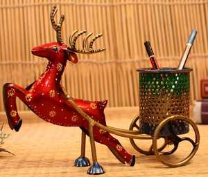 Nuevo Organizador de Escritorio con Soporte para Bolígrafos, Estilo Indio, para Almacenamiento de Papelería y Orden en la Superficie de Trabajo - Product Image 3