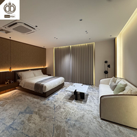 Ensemble de meubles de luxe pour hôtel et appartement, mobilier de chambre 3 à 5 étoiles, solutions personnalisées pour projets de mobilier de Foshan
