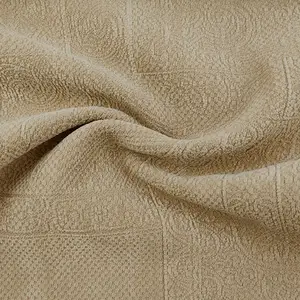 Stocks disponibles Occultant Isolation Thermique Sonore Chenille Jacquard Coton Polyester Tissu En Fiber Acrylique Pour Rideau