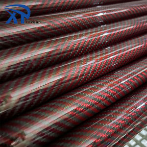 <span class=keywords><strong>Tube</strong></span> en fibre de <span class=keywords><strong>carbone</strong></span> <span class=keywords><strong>Kevlar</strong></span> de haute précision sur mesure, toute longueur, rouge + noir pour les dispositifs médicaux - Product Image 5