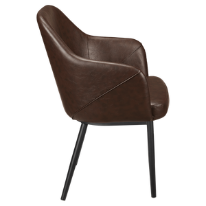Chaise de restaurant en cuir de qualité supérieure - Product Image 6