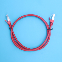 Cable de Conexión de Red Cat6a Cat 6a Cat6 Rj45, Cable de Puente SFTP Delgado de 28 AWG, 1m 2m 3m 5m 7m 10m 15m 20m