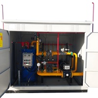 Sistema de Precalentamiento de Vapor con Plataforma de Descompresión de Tres Etapas para GNC de Alto Flujo (15000 Nm/h), Certificado ATEX, Acero al Carbono a Presión