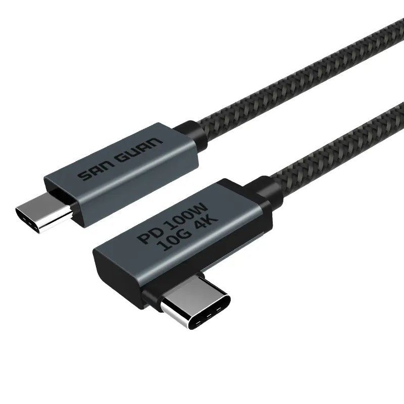 USB C 3.2 Gen 2 Cable 6.6Ft USB-C Video Cable 20Gbps Data 100w PD Fast Charging Thunderbolt for MacBook Pro 2020 iPad S21 Pixel