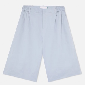 Pantalones Cortos Casuales Personalizados de Algodón Ligero, Estilo Holgado, con Pliegues y Cierre de Cremallera, Tipo Bermuda para Hombre - Product Image 1