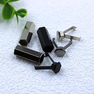 जस्ता धातु कॉर्ड अंत स्टॉपर ड्रॉस्ट्रिंग रस्सी कॉर्ड लॉक, कपड़े के कपड़ों के कपड़े के कपड़े के कपड़े के लिए सहायक - Product Image 2