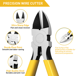 2 trong <span class=keywords><strong>1</strong></span> RJ45 Mạng dụng cụ cầm tay thiết lập cho Cat6 cat6A CAT5 CAT5E dây Ethernet RJ45 vượt qua thông qua thông qua - Product Image 3