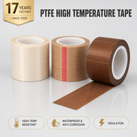 Pita Perekat Kain PTFE 0.18mm Tahan Panas Tahan Api Tahan Aus untuk Penyegelan Tas dan Penggunaan Industri