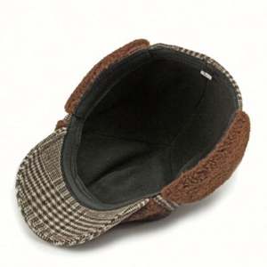 Casquette de baseball pour femme, nouvelle collection automne-hiver, avec protège-oreilles rembourrés, casquette chaude en peluche - Product Image 6