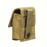Pochette tactique MOLLE EDC en nylon 1000D, sac à dos utilitaire multifonctionnel, porte-cartes, camping en plein air, chasse, durable, imperméable