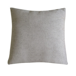 Innermor Solido Pianura Cuscino Della Copertura Del Faux <span class=keywords><strong>lino</strong></span> Pillow Case copertura del Cuscino decorativo Per La Casa Per divano letto seggiolino auto 45x45 ready made - Product Image 3