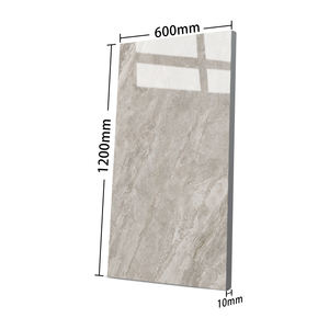 Intérieur 600x1200 Brillant Chine <span class=keywords><strong>Carmen</strong></span> Gris Haute Qualité Marbre Porcelaine Poli Glacé Corps Complet Plancher Décoration Murale Carreaux - Product Image 4